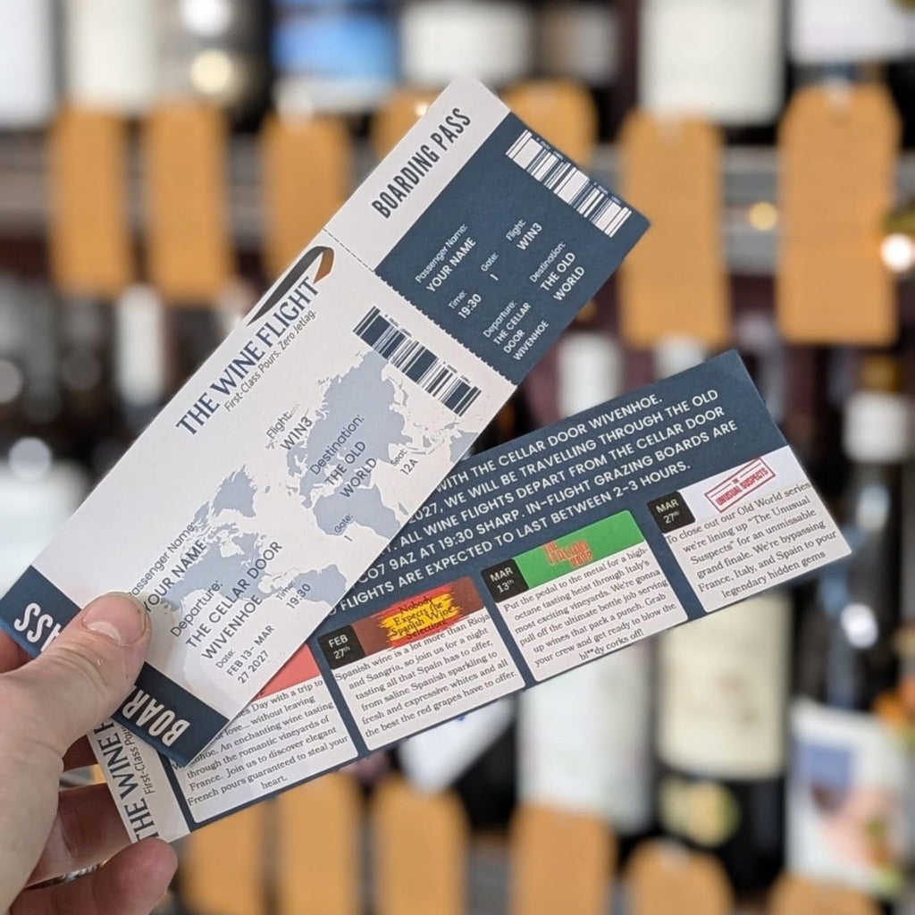 Cellar Door Wine Flight - New World 2027