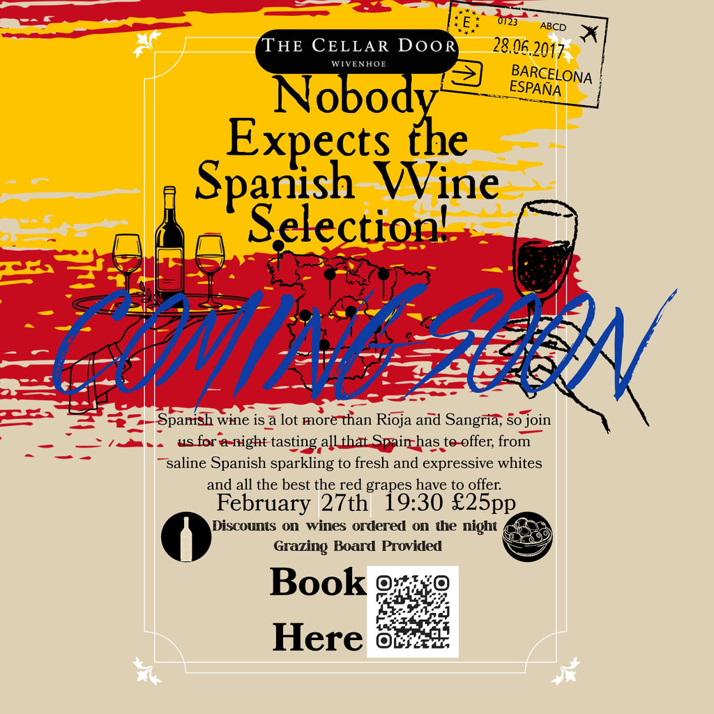 COMING SOON! Nobody Expects The Spanish Wine Selection