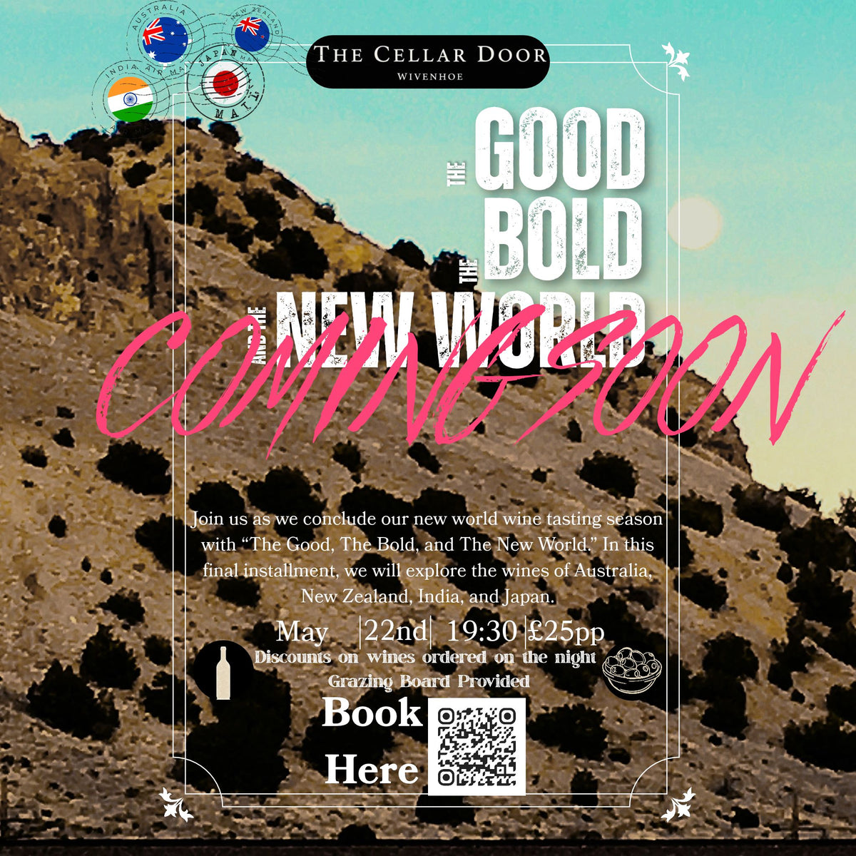 COMING SOON! The Good The Bold And The New World