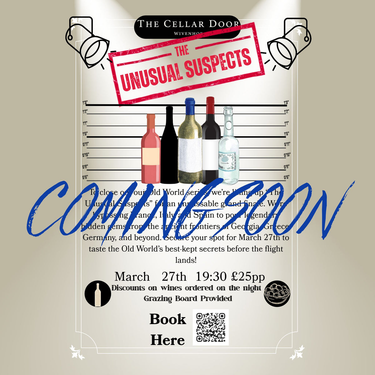 COMING SOON! The Unusual Suspects